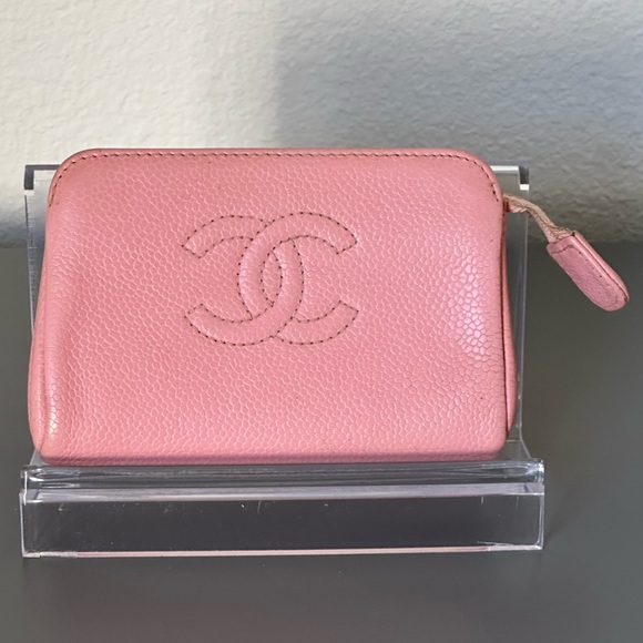 Chanel Pink Cosmetic / Coin Pouch - Picture 13 of 14